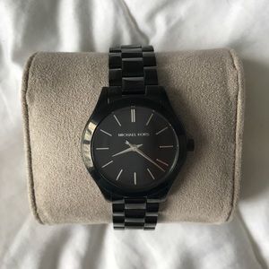 Michael Kors MK3587 Mini Slim Runway Black Watch